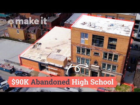 Renovating A $90K Abandoned School Into Apartments | Unlocked