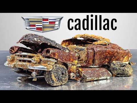 Cadillac Eldorado 1953 that I found by the river in the forest