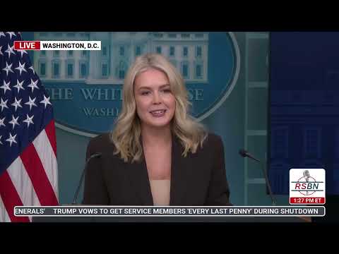 WATCH: White House Press Secretary Karoline Leavitt Holds a Press Briefing - 10/6/25