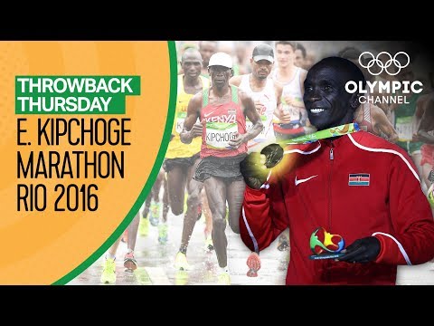 Eliud Kipchoge wins Men's Marathon @ Rioย 2016 | Throwback Thursday