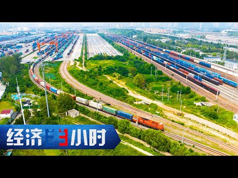 中欧班列破9万列大关！两小时一趟仍一“仓”难求！性价比之王领航国际物流新潮流！「经济半小时」20240619 | 财经风云