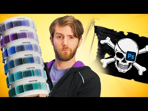 I Have to Pirate COLOURS Now?? - Pantone Connect + Adobe split