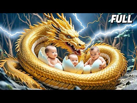 The Golden Dragon impregnated a woman and gave birth to triplets, all of them divine