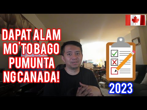 10 THINGS TO REMEMBER BEFORE FLYING TO CANADA | BUHAY CANADA VLOG#160
