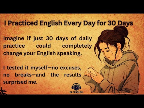 I Practiced English Every Day for 30 Days – Here’s How My Speaking Changed