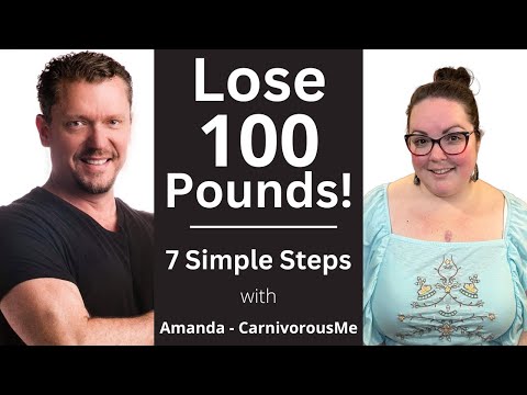 100 Pound Weight Loss Journey  [with Amanda @CarnivorousMe1 ]