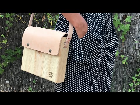 DIY Bolso de madera / Wooden Handback