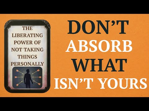 The Liberating Power of Not Taking Things Personally ( Audiobook )