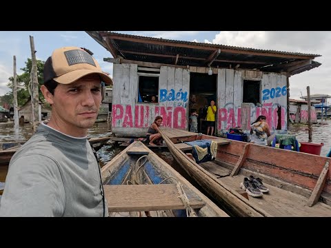 La POBREZA EXTREMA de los pueblos flotantes del Amazonas 🤫