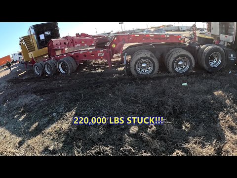 ROTATOR V.S. HEAVY HAUL!!! 220,000 LBS STUCK!!!