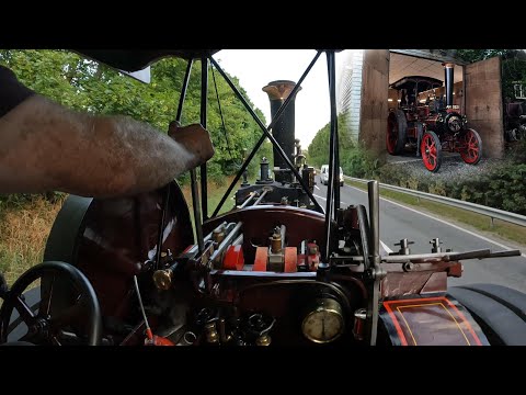 Roading 1914 Burrell Steam Engine "Janeeyre" Start to Finish!!