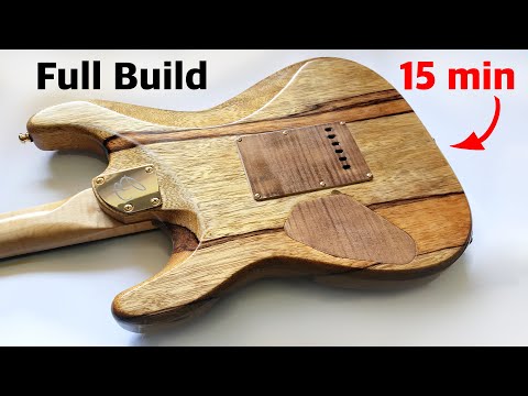 Handcrafting an Ultra Stratocaster (Full Build & Sound Test)