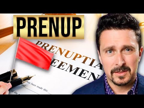 Top Prenup RED Flags [Real Divorce Lawyer Reacts]
