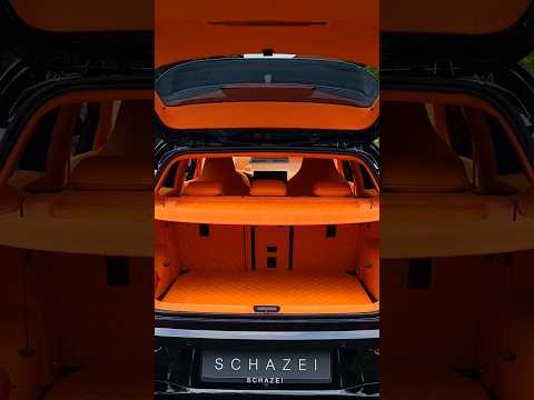 1OF1🧡The World's Most Spectaculare Interior in a Hatchback - SCHAZEI Golf 8 R Black Edition #shorts