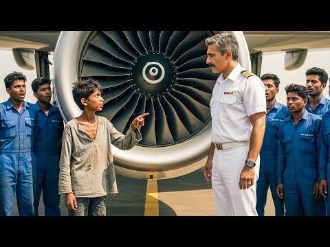 हवाई जहाज़ साफ़ करने वाले लड़के ने कहा: "साहब, इंजन ठीक है, बस पंखा अटका हुआ है"... Hindi Story