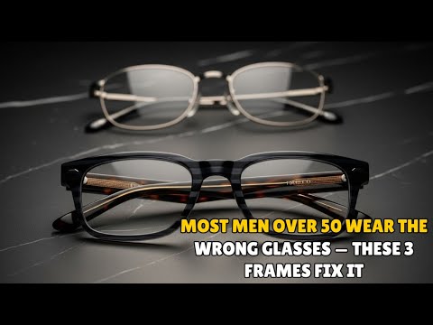 Most Men Over 50 Wear the Wrong Glasses — These 3 Frames Fix It