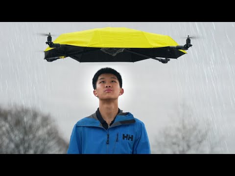I Built a Flying Umbrella
