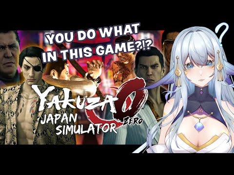 WHAT IS THIS GAME?!? | Yakuza 0 "Review" | VTuber Reacts