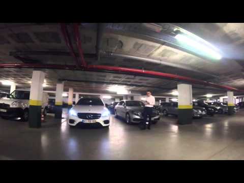 Mercedes Classe E a arrancar sozinho