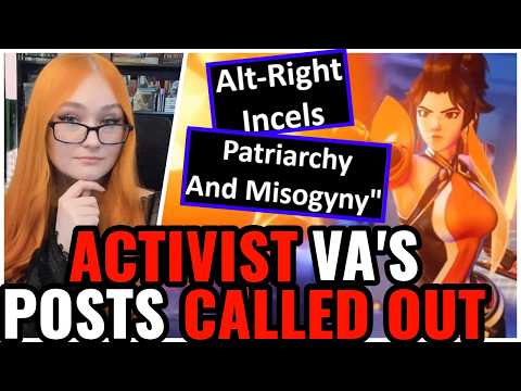 Activist Overwatch Voice Actress AWFUL Posts Called Out As She's DESTROYING The OW Community