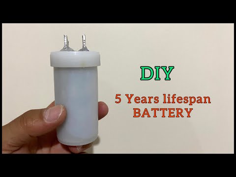 How to Make Real and Powerful Battery, DIY Battery (5 Years Lifespan)