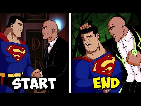 The ENTIRE Story of Superman The Animated Series in 77 Minutes