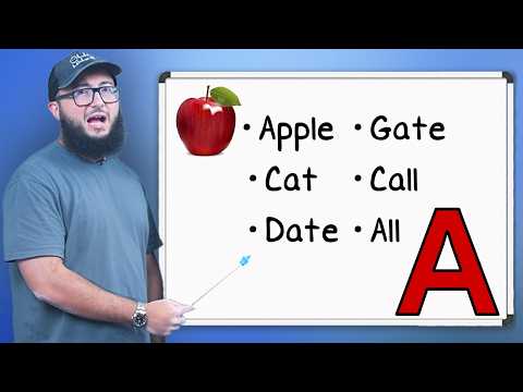 دليلك الشامل لنطق جميع حروف الانجليزي في ٢٥ دقيقة