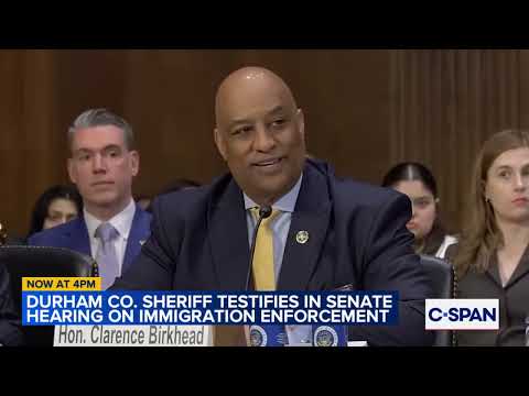 Durham sheriff defends policies in testimony before Congress