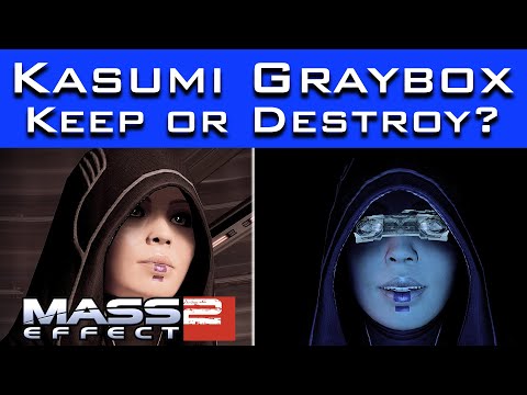 Mass Effect 2 - Should Kasumi Keep the Graybox or Destroy It???