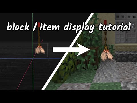 Master Minecraft Displays: item_display, block_display & text_display TUTORIAL