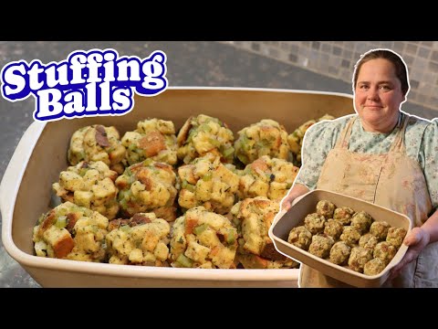 Aunt Joy's Famous Stuffing Balls