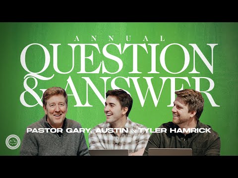 Annual Question and Answer Service 2024 | Gary Hamrick, Tyler Hamrick & Austin Hamrick