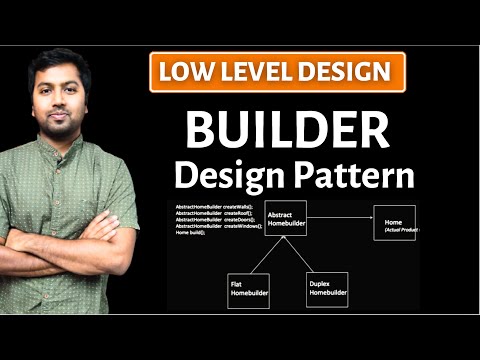 23. Builder Design Pattern with Examples, LLD | Low Level Design Interview Question | System Design