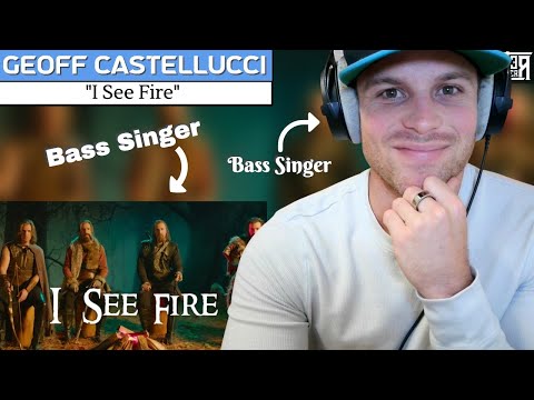Bass Singer Reaction (& Analysis) - GEOFF CASTELLUCCI | I See Fire