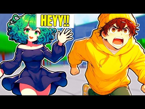 This WEIRD TATSUMAKI Is STALKING ME.. (The Strongest Battlegrounds)