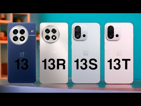 OnePlus 13 Vs OnePlus 13R Vs OnePlus 13S Vs OnePlus 13T
