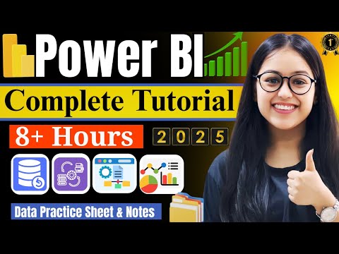 Power BI Full Course in 8 Hours 🔥 | Learn Power BI from Zero to Hero