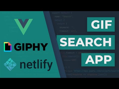 Build and deploy GIF search app using Vue 3