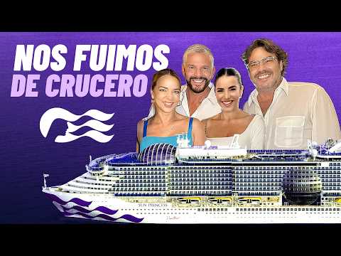 CRUCERO SUN PRINCESS: ULTRA LUJO en ALTA MAR 🌊💎 ¡NOS FUIMOS DE VIAJE! Ernesto y Rodner 🚢