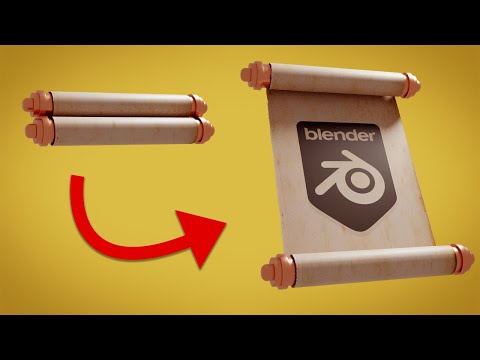 Blender Tutorial - Easy Scroll Animation