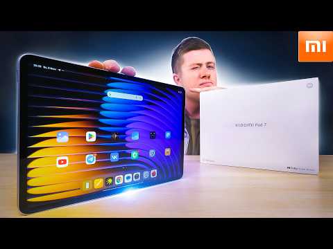 XIAOMI PAD 7 – Лучший Планшет за 25.000 Руб. в 2025 Году? 11 Дюймов, Snapdragon, 8850 мАч, Стилус