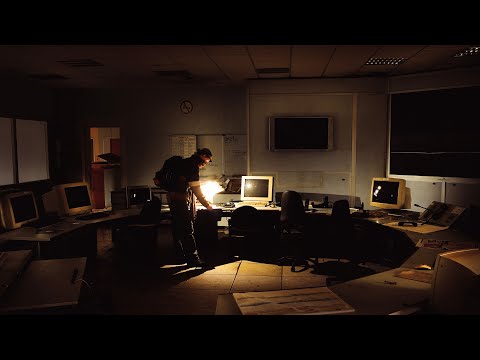 Overnight in an abandoned steel factory