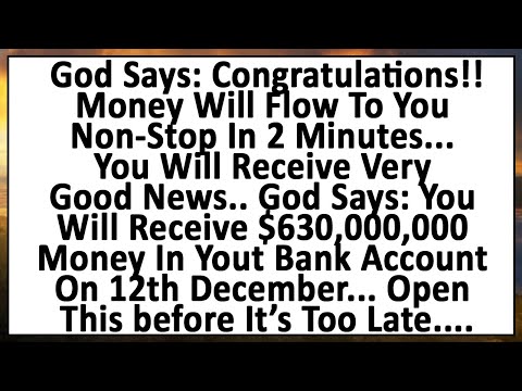 🧾 "God says money will flow non-stop in 2 minutes you will receive very good news open this before..