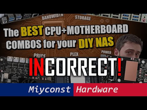 How to correctly choose DIY NAS motherboard and why @nascompares  is wrong