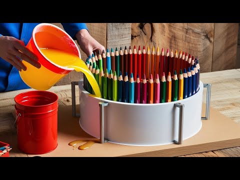 Check It Out: Craftsman Uses Epoxy Glue And Pencil To Create Amazing Work