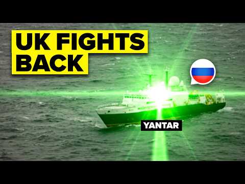 Russian Spy Ship TARGETS UK Air Force Plane… Then THIS Happened
