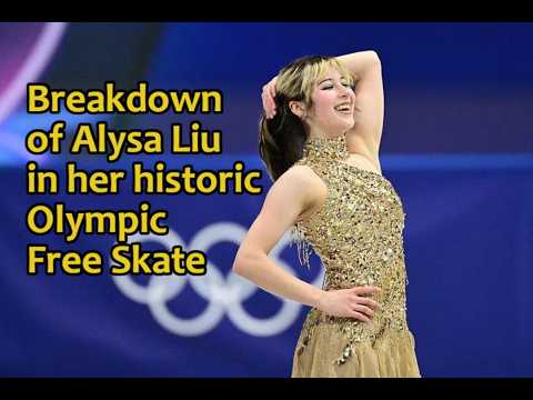 Breakdown of Alysa Liu in the Free Skate at the 2026 Olympics