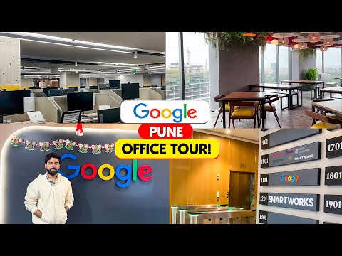 Google Pune Office Tour: A Day in the Life at Google !!