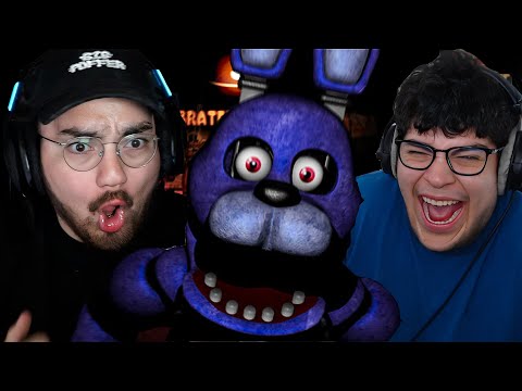 OUR FIRST TIME PLAYING FIVE NIGHTS AT FREDDYS...