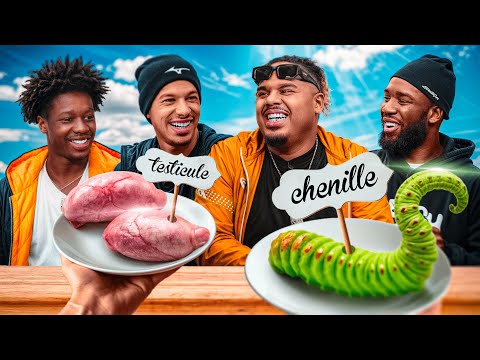 Dégustation de plats farfelus (ft. Hamza.Pvris, Tsuku, Mansa.31)